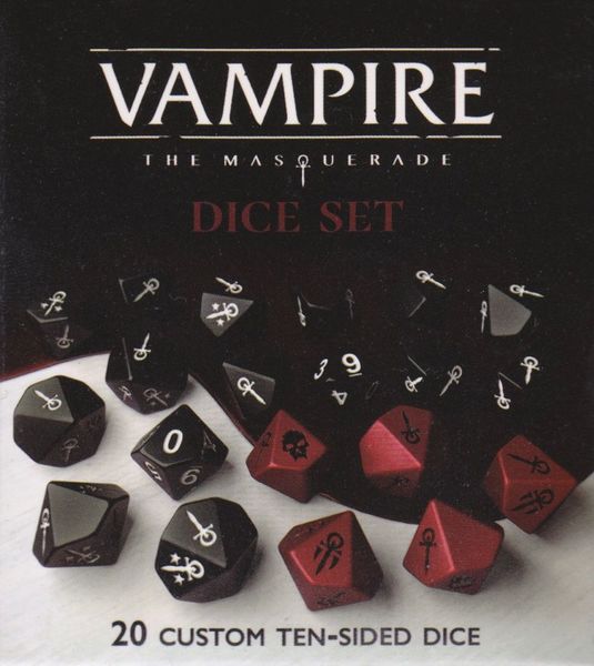 Vampire: The Masquerade Dice Set (5th Edition)