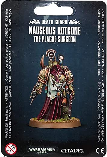 Death Guard: Nauseous Rotbone, the Plague Surgeon
