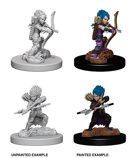Pathfinder Battles Deep Cuts: Female Gnome Rogue