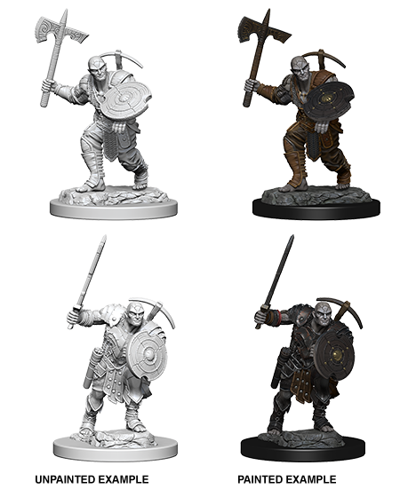 D&D Nolzur's Marvelous Miniatures: Earth Genasi Fighter
