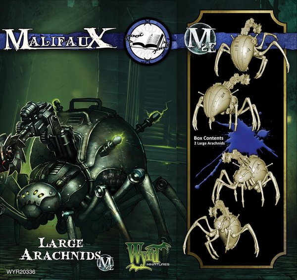 Malifaux: Large Arachnid/Mecharachnid (M2E)
