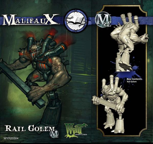 Malifaux: Rail Golem/Metal Golem (M2E)