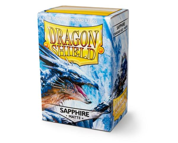 Dragon Shield Sapphire Matte (100)