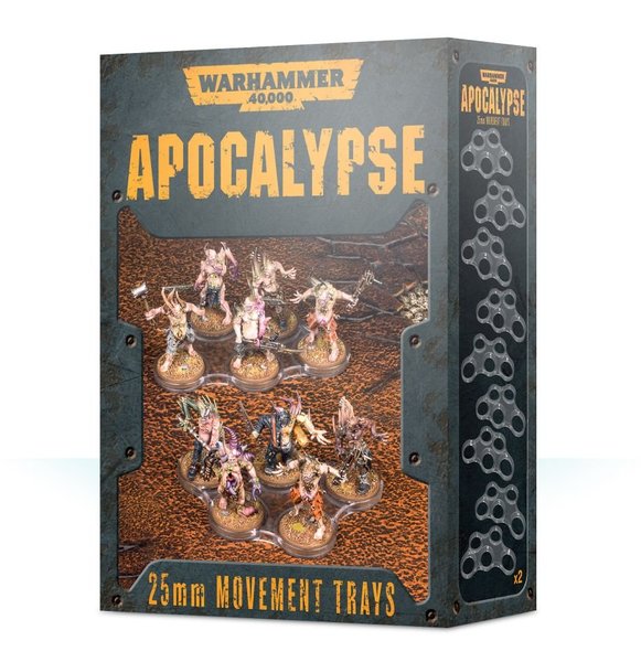 Warhammer 40,000: Apocalypse -  25mm Movement Trays