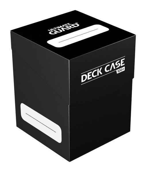 Ultimate Guard Plastic Deckbox: Black 100+