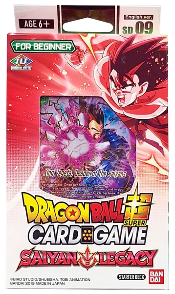 SAIYAN LEGACY Starter Deck Brand New DragonBall Super Card Game 