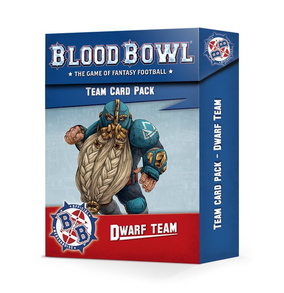 Blood Bowl Team Card Pack – Dwarves