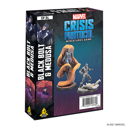 Marvel Crisis Protocol - Black Bolt and Medusa