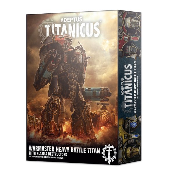 Adeptus Titanicus: Warmaster Titan with Plasma Destructors