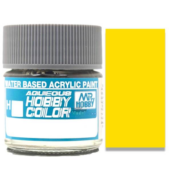 Mr Hobby Yellow Gloss Acrylic 10ml