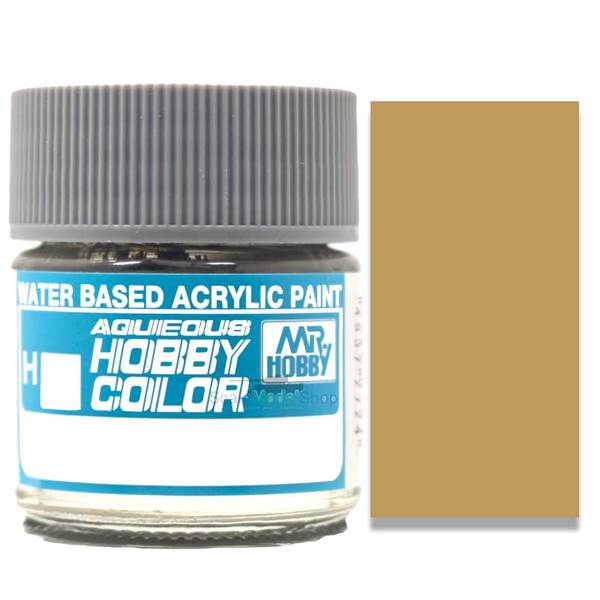 Mr Hobby Sandy Yellow (Dark Yellow) Semi-Gloss Acrylic 10ml
