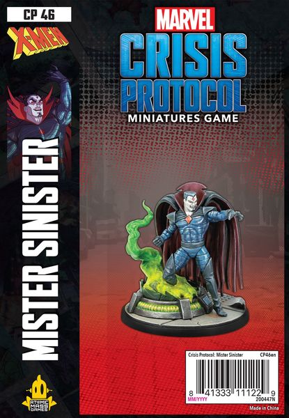 Marvel: Crisis Protocol – Mr. Sinister