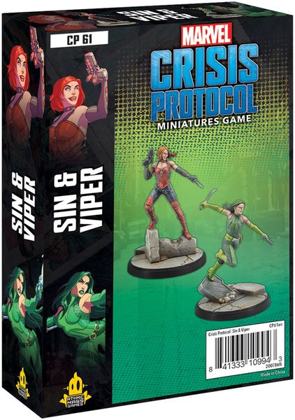 Marvel: Crisis Protocol – Sin & Viper