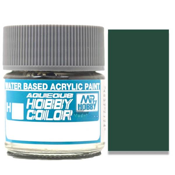 Mr Hobby Light Green Semi-Gloss Acrylic 10ml