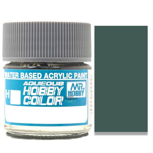 Mr Hobby Medium Seagray BS381C/637 Semi-Gloss Acrylic 10ml