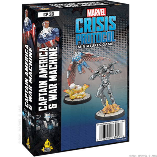 Marvel: Crisis Protocol - Captain America & War Machine