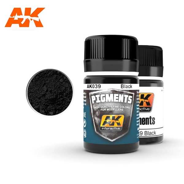 AK Interactive Black Pigments