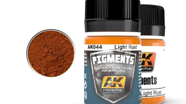 AK interactive Light Rust Pigments
