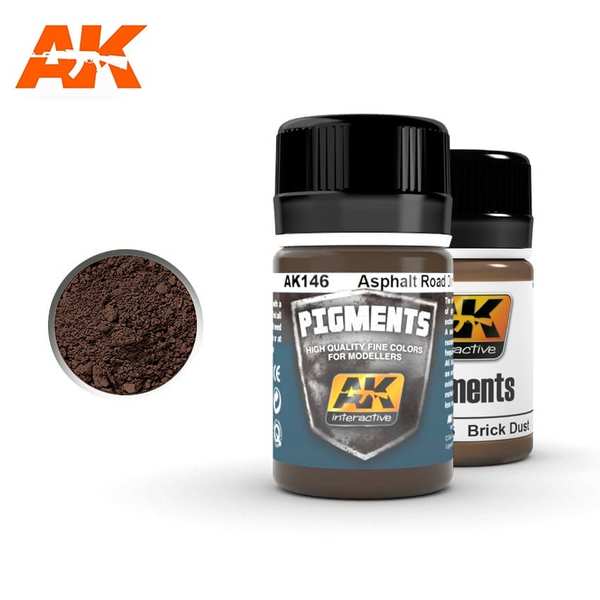 AK Interactive Asphalt Road Dirt Pigment