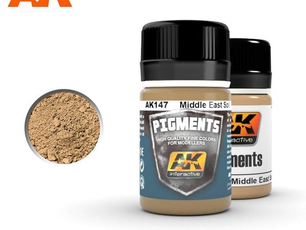 AK Interactive Middle East Soil Pigments