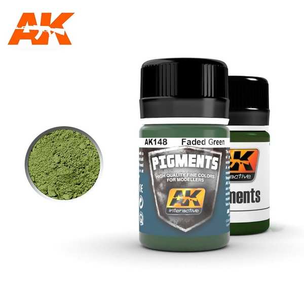 AK Interactive Faded Green Pigments