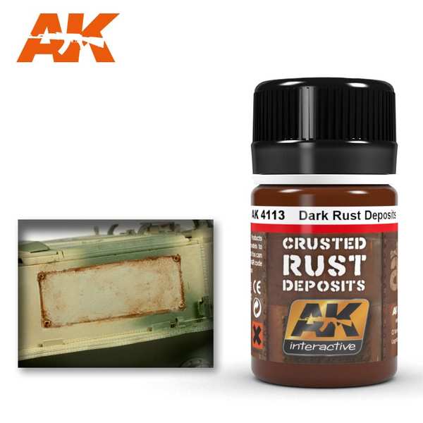 AK Interactive Dark Rust Deposits