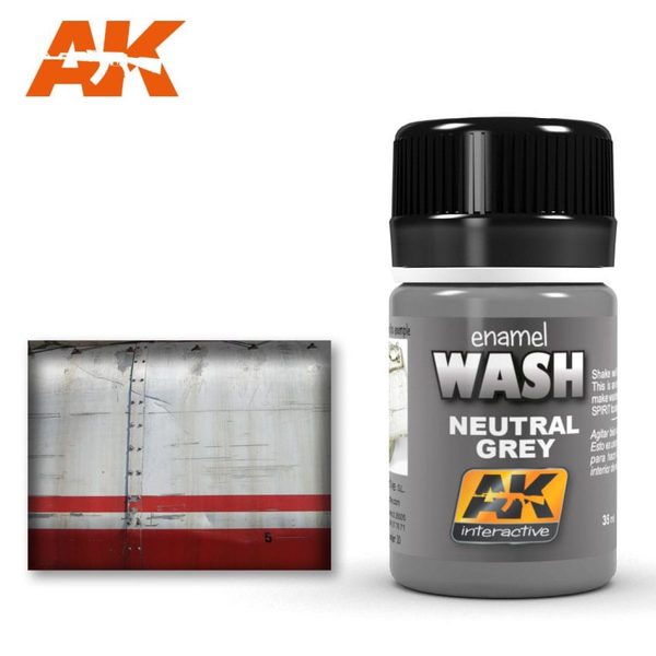 AK Interactive Neutral Grey Wash