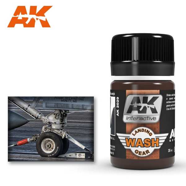 AK Interactive Landing Gear Wash