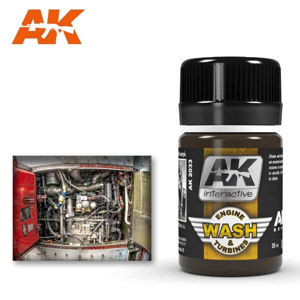 AK Interactive Aircraft Engine Wash