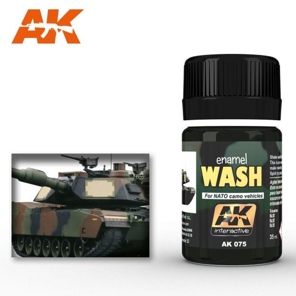 AK Interactive Wash for Nato Vehicles