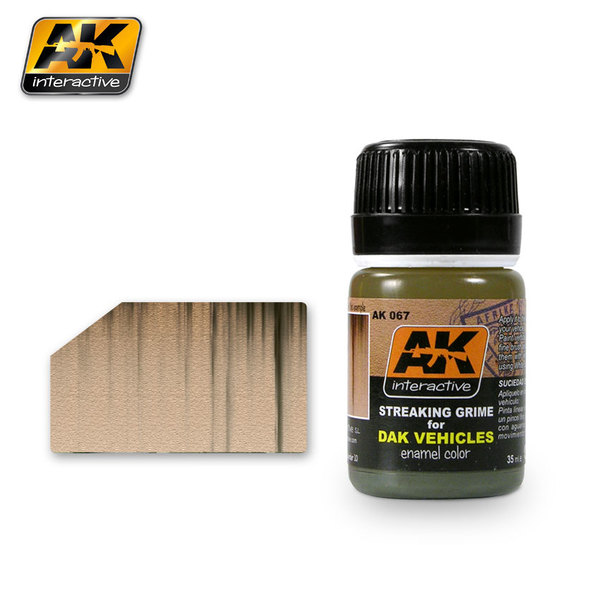 AK Interactive Streaking Grime for Afrika Korps Vehicles