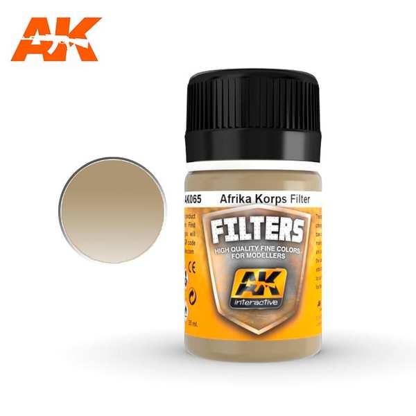 AK Interactive Light Brown for Desert Yellow Filter