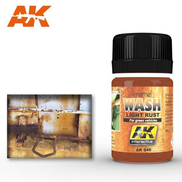 AK Interactive Light Rust Wash