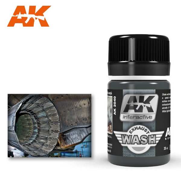 AK Interactive Exhaust Wash
