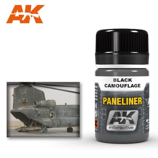 AK Interactive Paneliner for Black