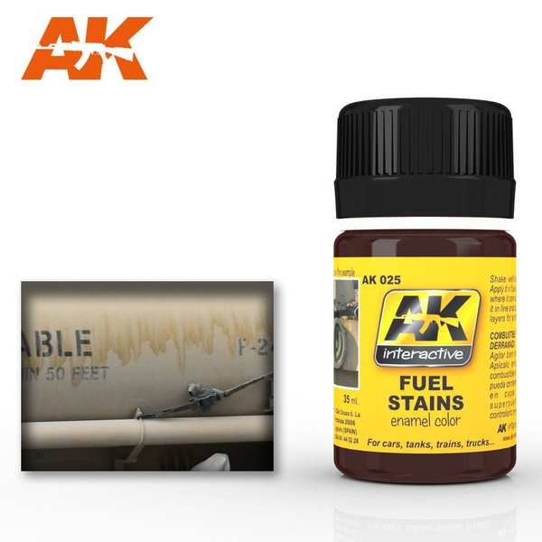 AK Interactive Fuel Stains