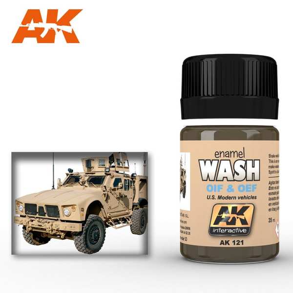 AK Interactive Wash Oif &Oef - US Vehicles