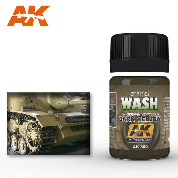 AK Interactive Wash for Dark Yellow