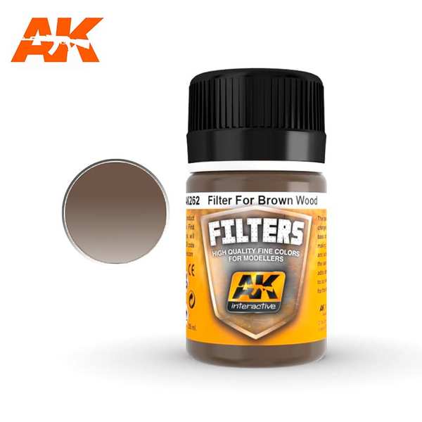 AK Interactive Red Brown for Wood Filter