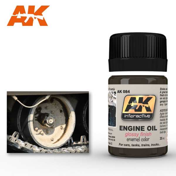 AK Interactive Engine Oil / Fresh Engine Oil
