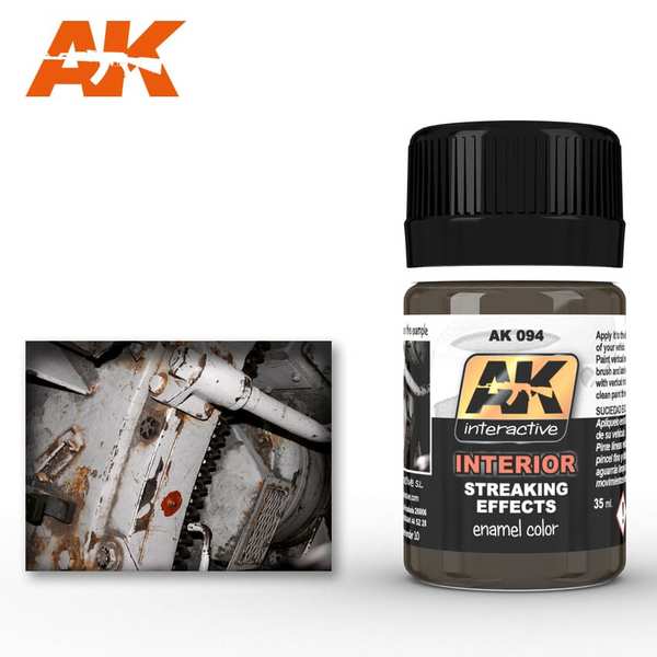 AK Interactive Streaking Grime for Interiors