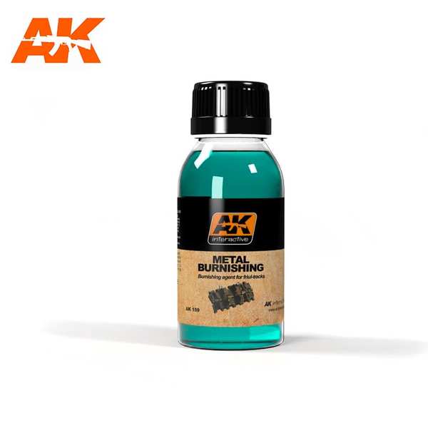 AK Interactive Metal Burnishing Fluid 100ml