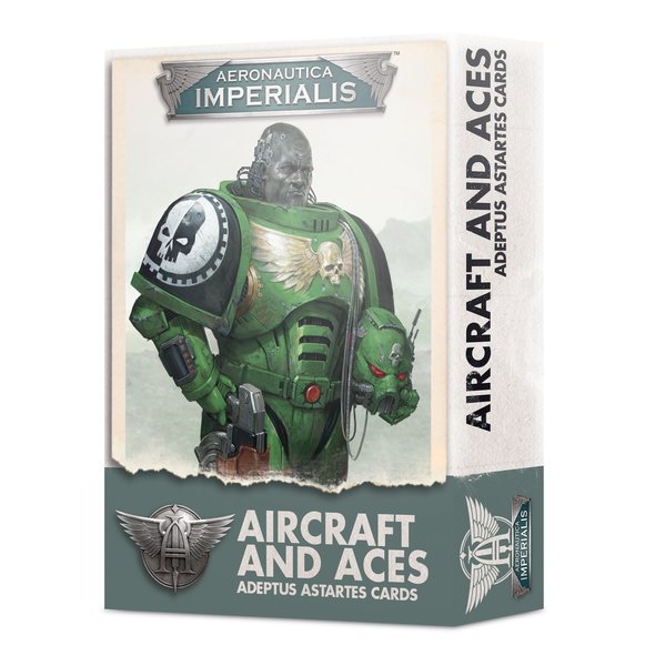 Aeronautica Imperialis: Adeptus Astartes Aircraft & Aces Card Pack
