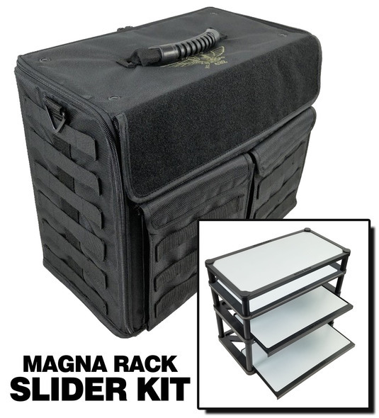(432) P.A.C.K. 432 Molle Horizontal with Magna Rack Original Load Out (Black)