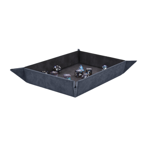 Foldable Dice Rolling Tray - Sapphire