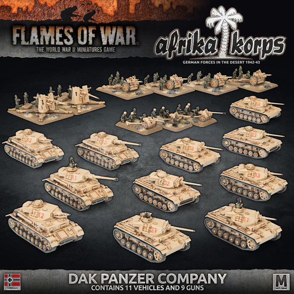 German Afrika Korps Army Box