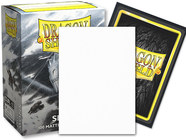 Dragon Shield Dual Matte Snow (100)