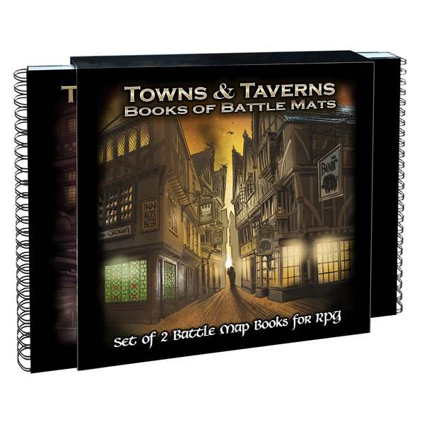 Towns & Taverns Books of Battle Mats