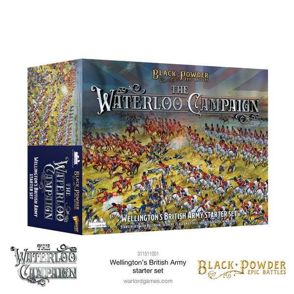Black Powder Epic Battles Waterloo British Starter Set
