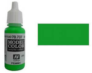 Vallejo Model Color 210 - Green Fluorescent 17ml